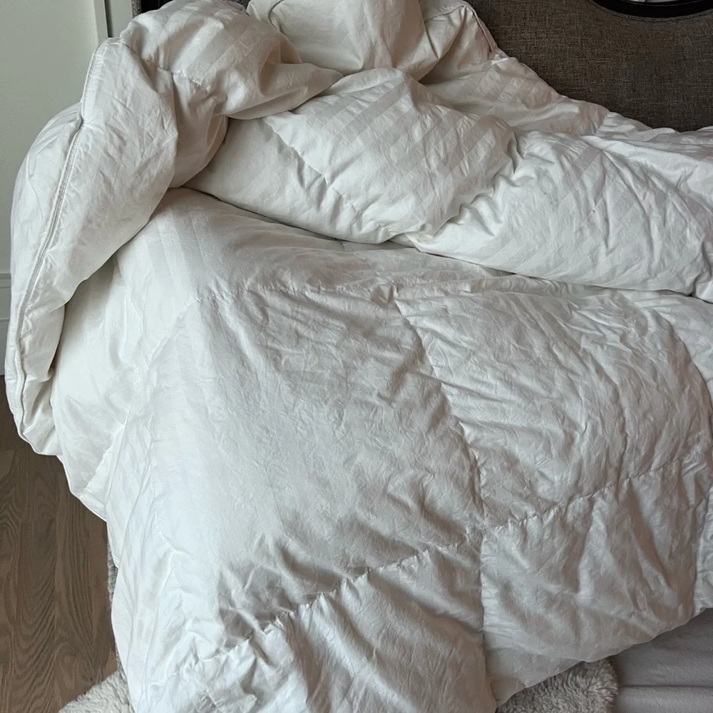 Hotel Grand 500TC white goose down comforter king size